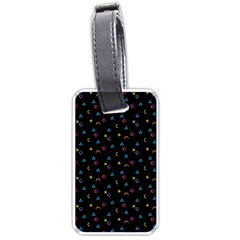 Background Abstract Texture Color Luggage Tag (one Side)