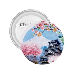 Japan National Cherry Blossom Festival Japanese 2.25  Buttons