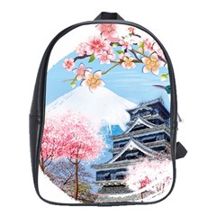 Japan National Cherry Blossom Festival Japanese School Bag (XL)