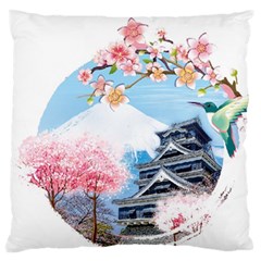 Japan National Cherry Blossom Festival Japanese Standard Flano Cushion Case (One Side)