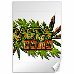 Cannabis Hemp Hashish Illegal Drug Trade Rasta Canvas 12  X 18  by Vaneshart