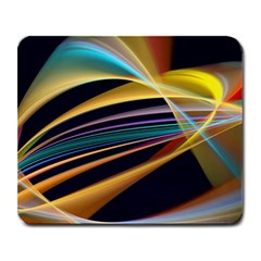 Lines Stripes Colorful Abstract Background Color Large Mousepads by Vaneshart