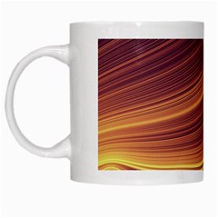 Lines Stripes Background Abstract White Mugs