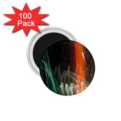 Fireworks Salute Sparks Abstract Lines 1 75  Magnets (100 Pack) 