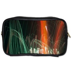 Fireworks Salute Sparks Abstract Lines Toiletries Bag (two Sides)
