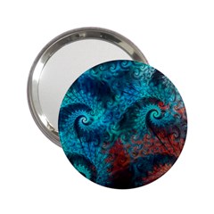 Abstract Patterns Spiral 2 25  Handbag Mirrors