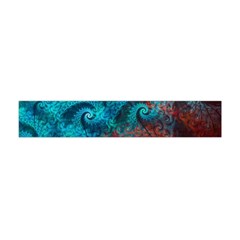 Abstract Patterns Spiral Flano Scarf (mini)