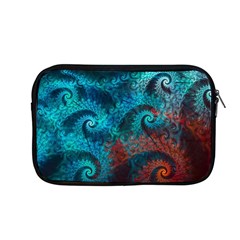 Abstract Patterns Spiral Apple Macbook Pro 13  Zipper Case by Vaneshart