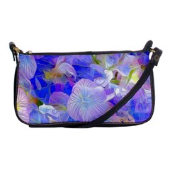 Flowers Abstract Colorful Art Shoulder Clutch Bag