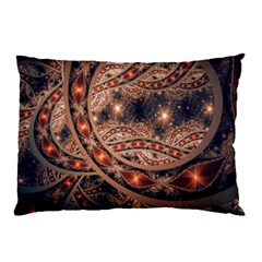 Fractal Patterns Abstract Dark Pillow Case (two Sides)