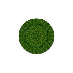 Fauna Nature Ornate Leaf Golf Ball Marker (4 Pack) by pepitasart