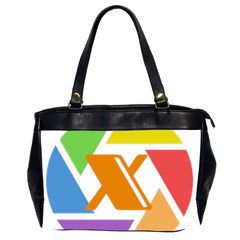 Xcoin Logo 200x200 Oversize Office Handbag (2 Sides) by Ipsum