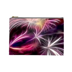 Fireworks Rocket Night Lights Flash Cosmetic Bag (large)