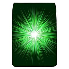Green Blast Background Removable Flap Cover (l)