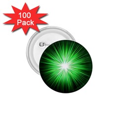 Green Blast Background 1 75  Buttons (100 Pack) 