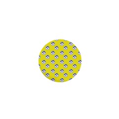English Breakfast Yellow Pattern 1  Mini Buttons by snowwhitegirl