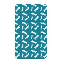 Fish Teal Blue Pattern Memory Card Reader (rectangular) by snowwhitegirl