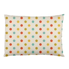 Polka Dots Dot Spots Pillow Case (two Sides) by Vaneshart