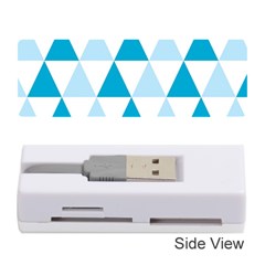 Abstract Modern Background Blue Memory Card Reader (stick) by Vaneshart