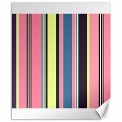 Stripes Colorful Wallpaper Seamless Canvas 8  x 10 