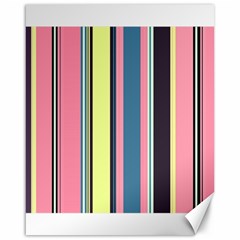 Stripes Colorful Wallpaper Seamless Canvas 16  x 20 