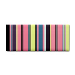 Stripes Colorful Wallpaper Seamless Hand Towel by Vaneshart