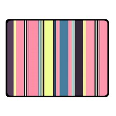 Stripes Colorful Wallpaper Seamless Fleece Blanket (Small)