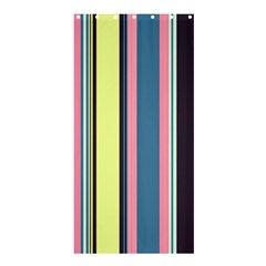Stripes Colorful Wallpaper Seamless Shower Curtain 36  x 72  (Stall) 