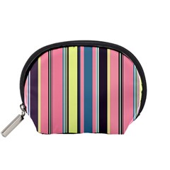 Stripes Colorful Wallpaper Seamless Accessory Pouch (Small)