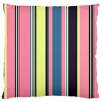 Stripes Colorful Wallpaper Seamless Standard Flano Cushion Case (One Side) Front