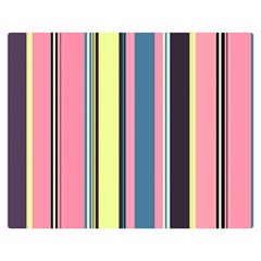 Stripes Colorful Wallpaper Seamless Double Sided Flano Blanket (Medium) 