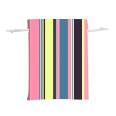 Stripes Colorful Wallpaper Seamless Lightweight Drawstring Pouch (l)