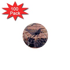 Vintage Travel Poster Grand Canyon 1  Mini Magnets (100 pack) 