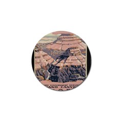 Vintage Travel Poster Grand Canyon Golf Ball Marker