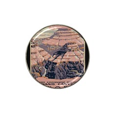 Vintage Travel Poster Grand Canyon Hat Clip Ball Marker