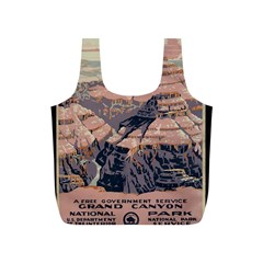 Vintage Travel Poster Grand Canyon Full Print Recycle Bag (S)