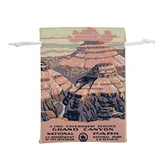 Vintage Travel Poster Grand Canyon Lightweight Drawstring Pouch (S)