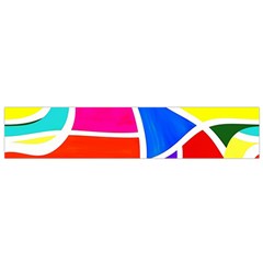 Abstract Background Small Flano Scarf