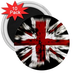 British Flag 3  Magnets (10 Pack)  by Vaneshart