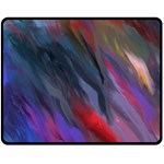 Abstract Paint Painting Watercolor Fleece Blanket (Medium)  60 x50  Blanket Front