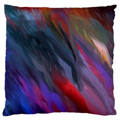 Abstract Paint Painting Watercolor Large Cushion Case (two Sides)