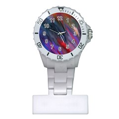 Abstract Paint Painting Watercolor Plastic Nurses Watch