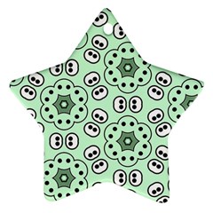 Background Texture Dots Pattern Ornament (star) by Vaneshart