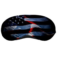 Grunge American Flag Sleeping Mask by Vaneshart