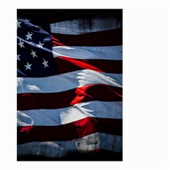 Grunge American Flag Small Garden Flag (two Sides) by Vaneshart