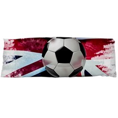 Soccer Ball With Great Britain Flag Body Pillow Case (dakimakura) by Vaneshart