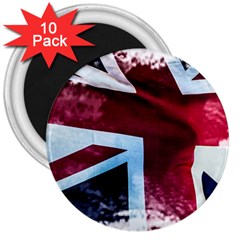 The British Flag 3  Magnets (10 Pack)  by Vaneshart