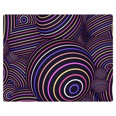 Abtract Colorful Spheres Double Sided Flano Blanket (medium)  by Vaneshart