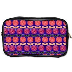 Vector Flower Floral Toiletries Bag (two Sides) by Vaneshart