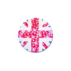 British Flag Abstract Golf Ball Marker (10 Pack) by Vaneshart